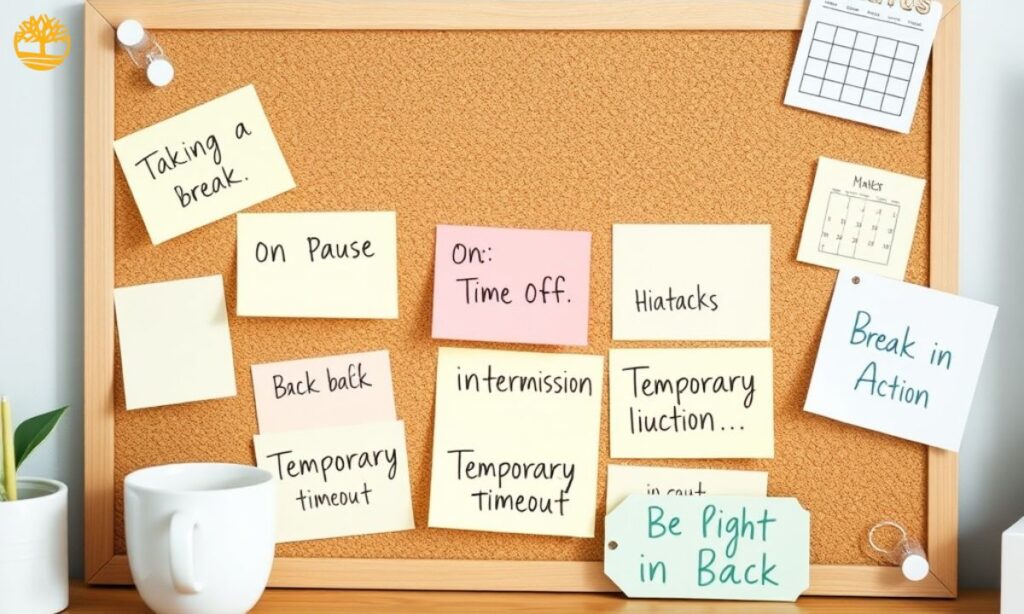 Alternative Phrases for “Hiatus”