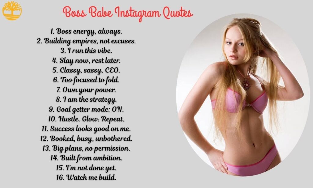 Boss Babe Instagram Quotes