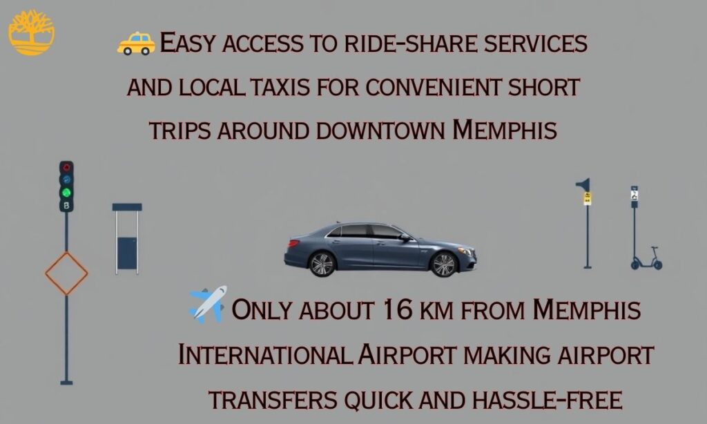 Hyatt Beale Street Memphis Parking & Transportation