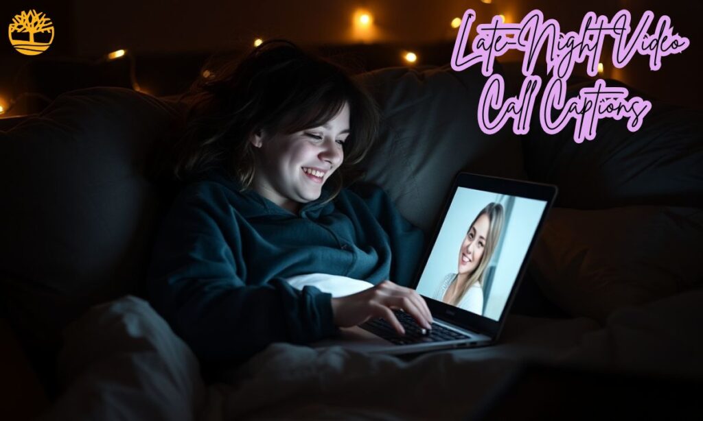 Late-Night Video Call Captions