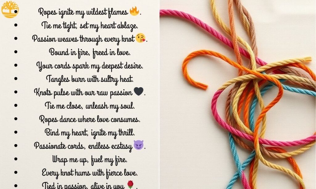 Passionate Rope Play Lines