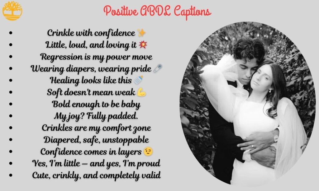 Positive ABDL Captions