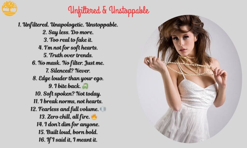 Unfiltered & Unstoppable