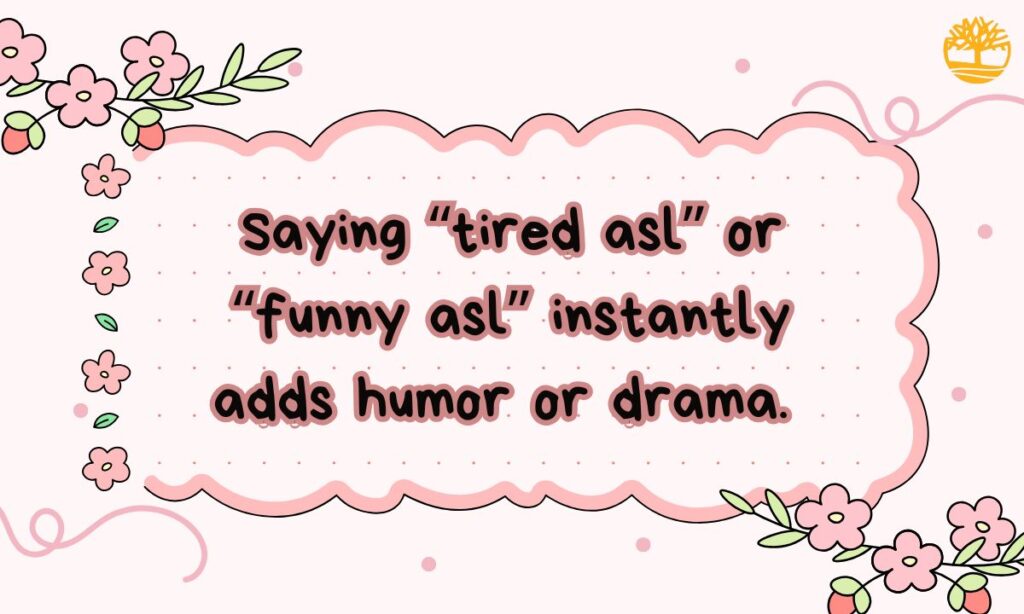 ASL Meaning on Instagram & Social Media