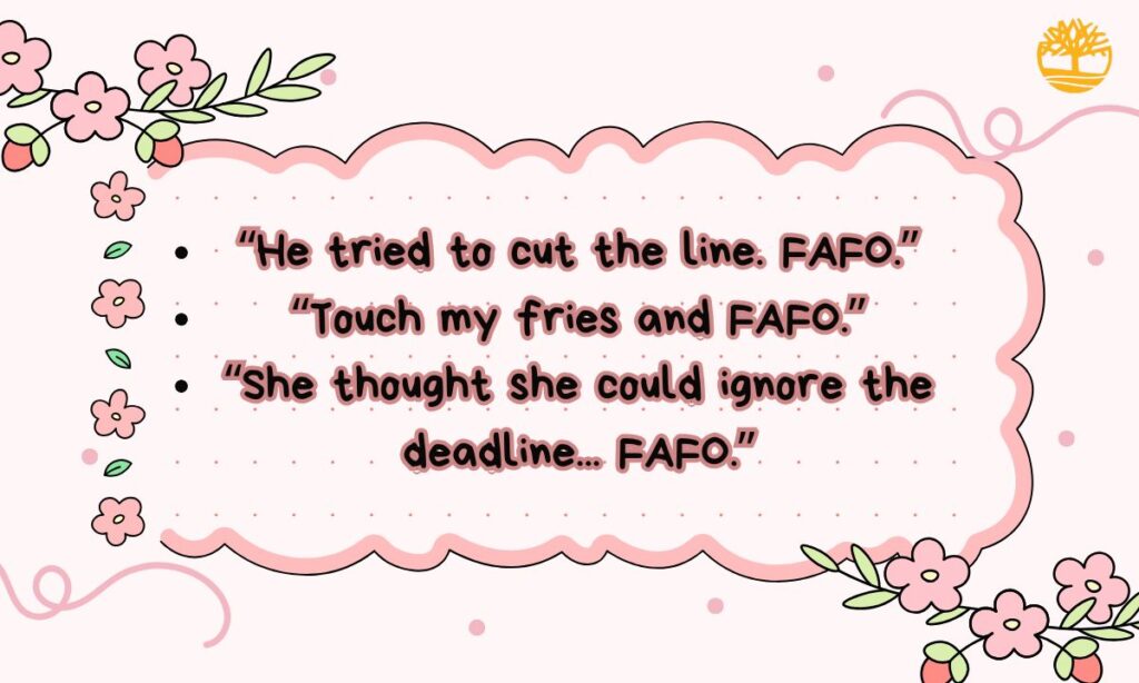 How to Use FAFO Correctly