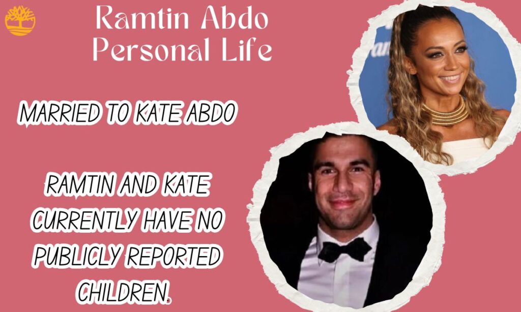 Ramtin Abdo Personal Life