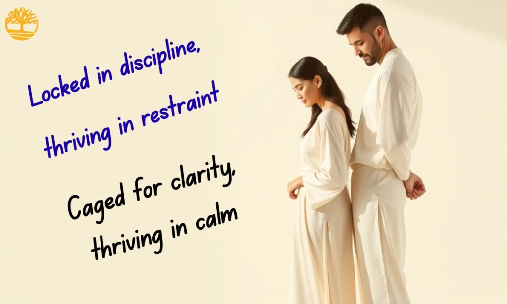 Unique Chastity Cage Captions That Inspire Self-Control