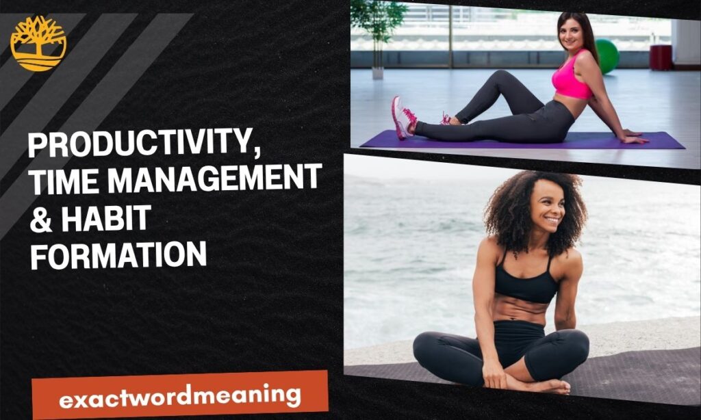 Productivity, Time Management & Habit Formation