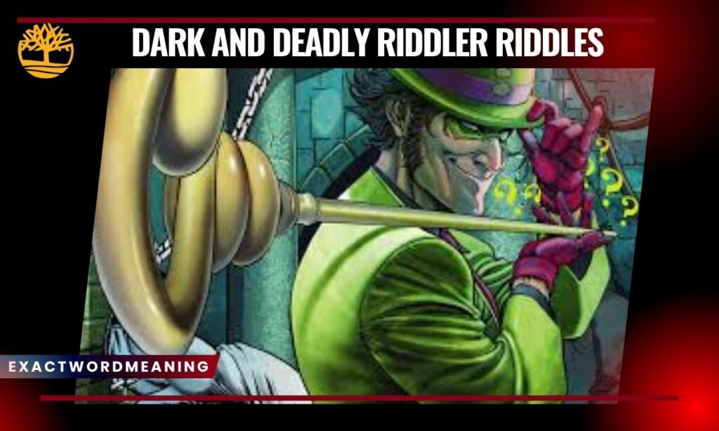 Dark and Deadly Riddler Riddles From The Batman (2022)