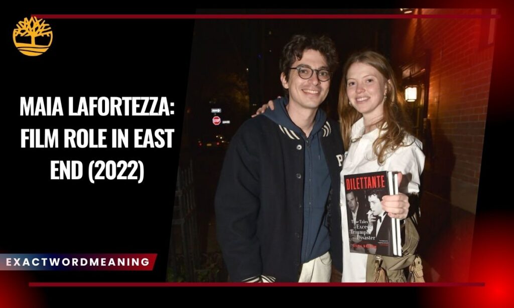 Film Role in East End (2022)