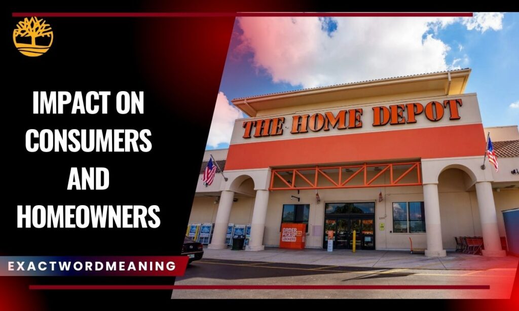 Impact on Consumers and Homeowners