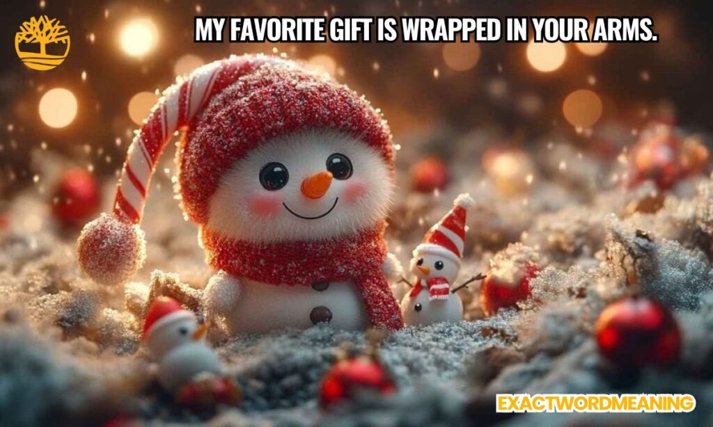 Romantic “Christmas is Coming” Captions for Couples