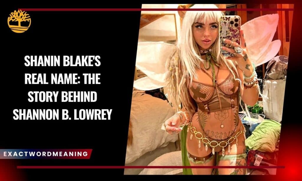 Shanin Blake's Real Name: The Story Behind Shannon B. Lowrey