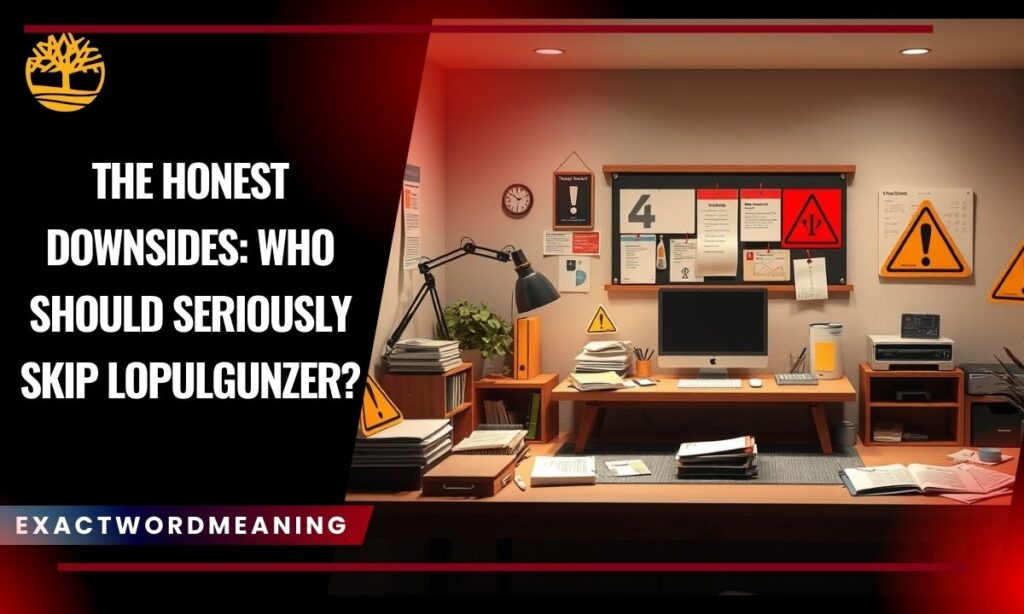 The Honest Downsides: Who Should Seriously Skip Lopulgunzer?