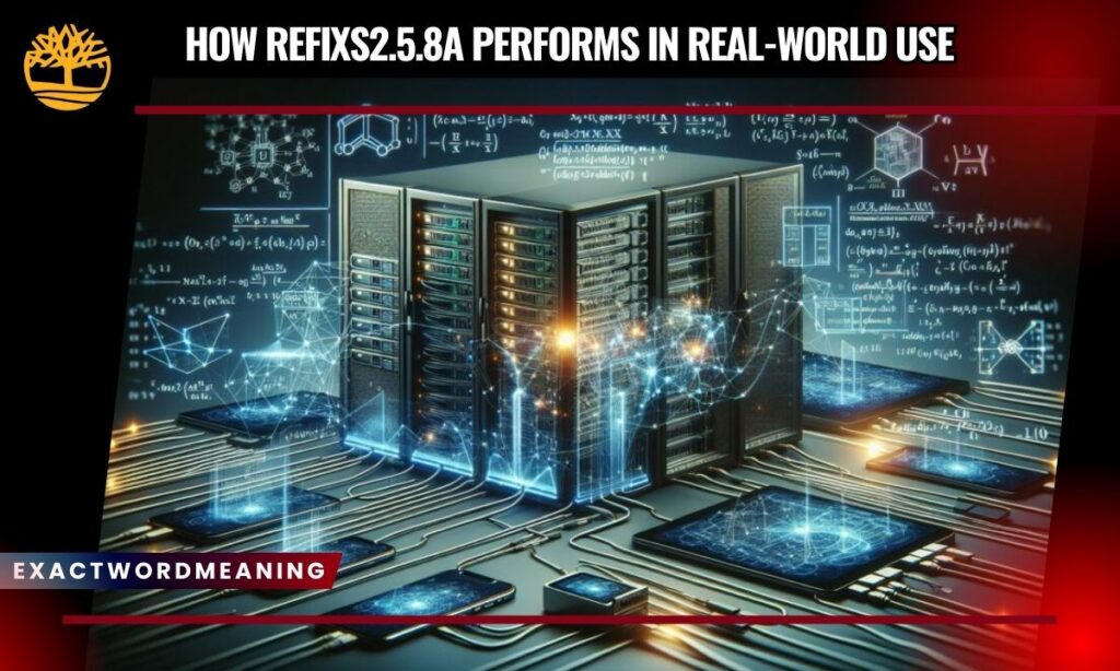 How Refixs2.5.8a Performs in Real-World Use