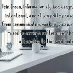 Fein Definition: Meaning, Usage, and Polite Alternatives to ‘Hiatus’
