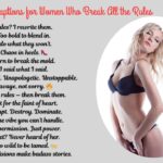 410+ Captions for Women Who Break All the Rules 