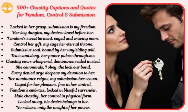 500+ Chastity Captions and Quotes for Femdom, Control & Submission