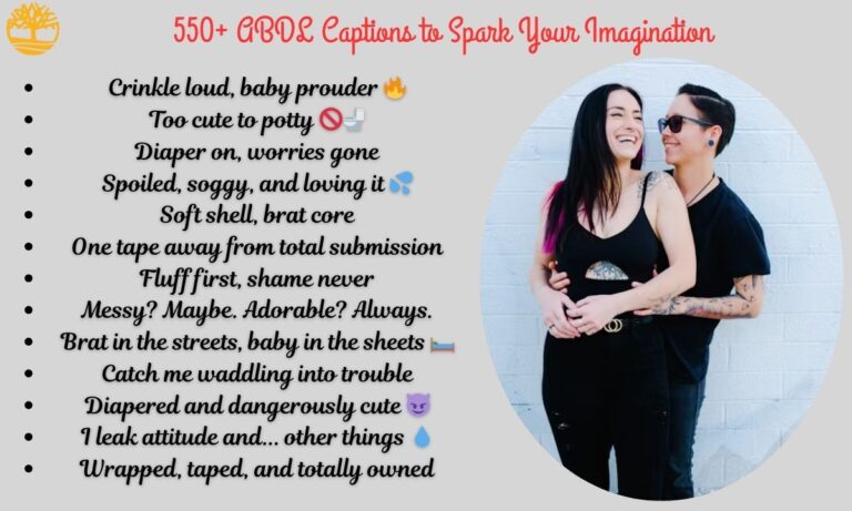 550+ ABDL Captions to Spark Your Imagination