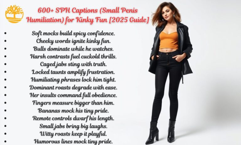 600+ SPH Captions (Small Penis Humiliation) for Kinky Fun [2025 Guide]