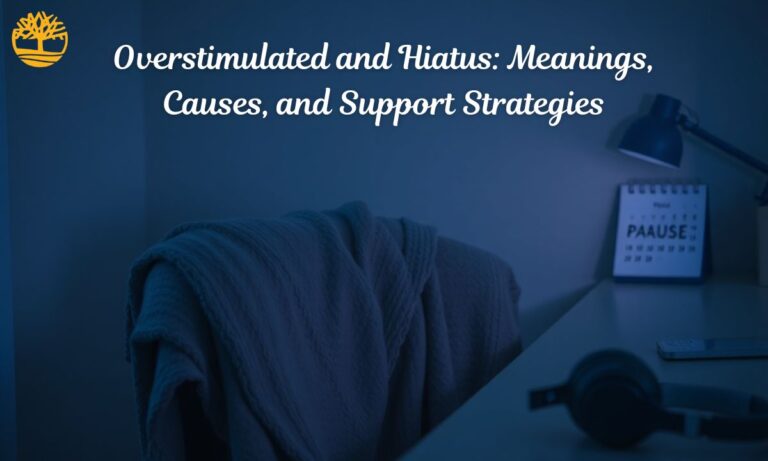 Overstimulated and Hiatus: Meanings, Causes, and Support Strategies
