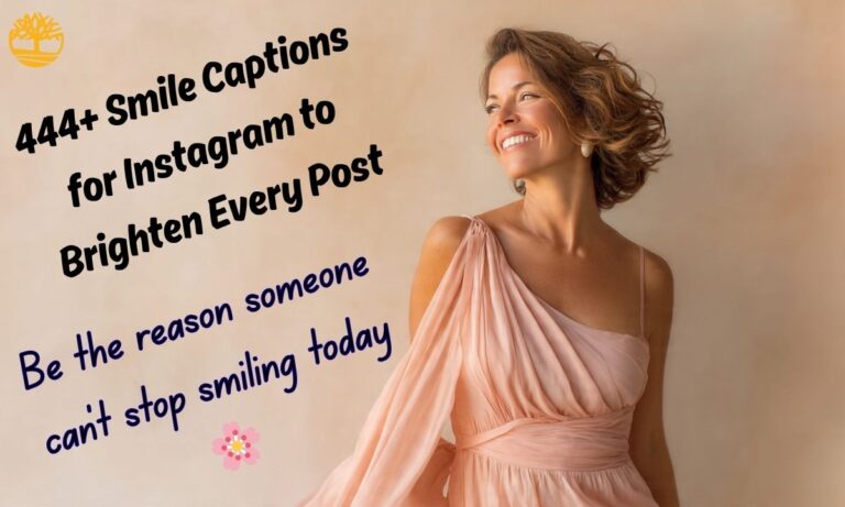 444+ Smile Captions for Instagram to Brighten Every Post