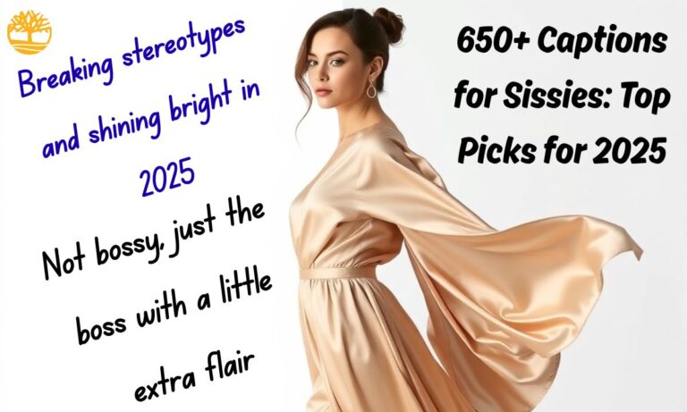 650+ Captions for Sissies: Top Picks for 2025