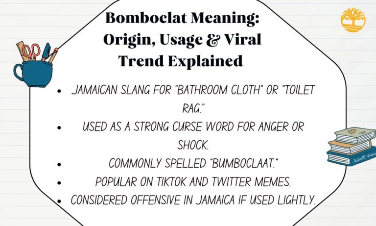 Bomboclat Meaning: Origin, Usage & Viral Trend Explained (2025)