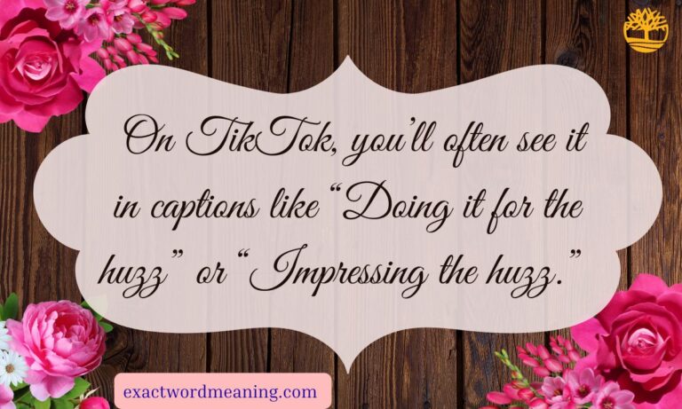Huzz Meaning Slang — Definition, Origin & TikTok Usage (2025)