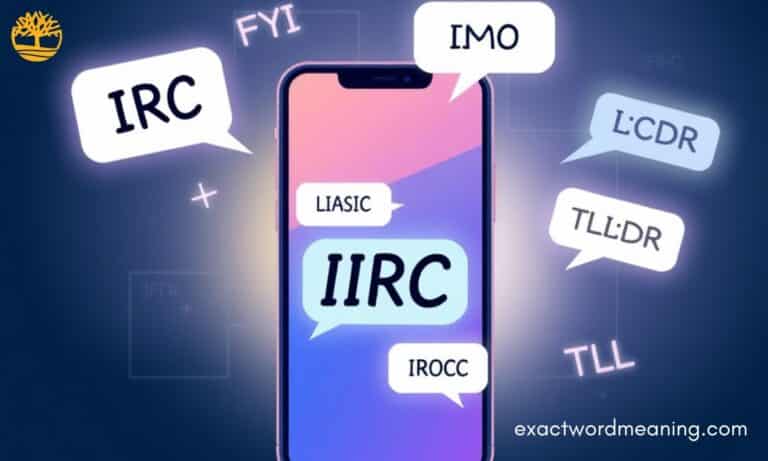 IIRC Meaning – Complete Guide to Understanding and Using This Popular Acronym