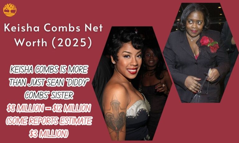 Keisha Combs Net Worth (2025): Inside the Life, Career, and Fortune of Diddy’s Sister