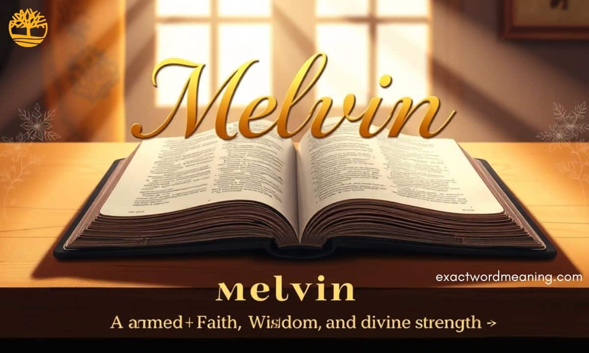 Melvin Meaning in Bible – Spiritual Significance, Origin, and Symbolic Insights