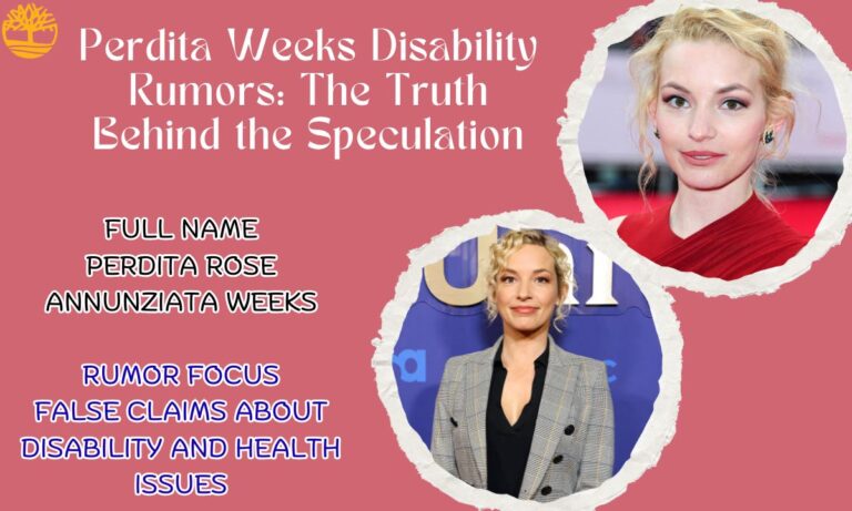 Perdita Weeks Disability Rumors: The Truth Behind the Speculation