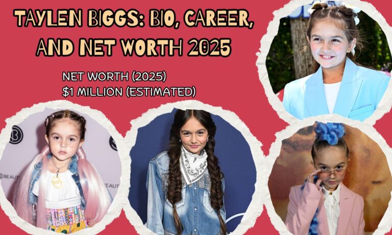 Taylen Biggs: Bio, Career, and Net Worth 2025