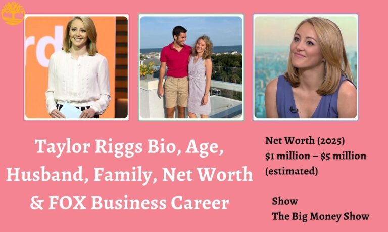 Taylor Riggs Bio, Age, Husband, Family, Net Worth & FOX Business Career