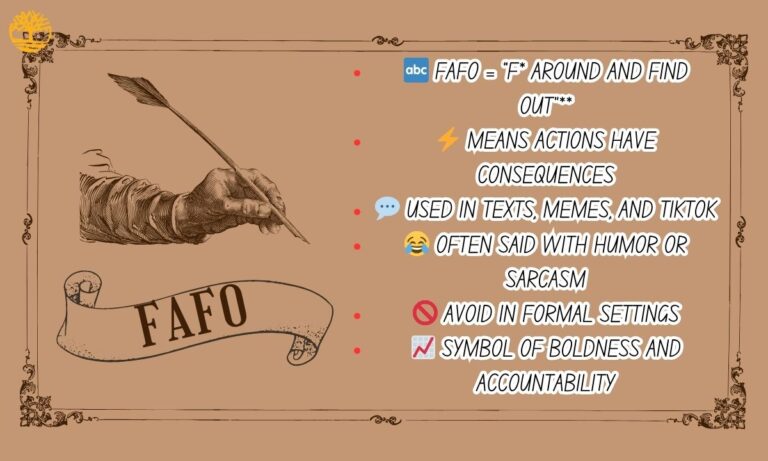 What Does ‘FAFO’ Mean? Viral Slang Explained