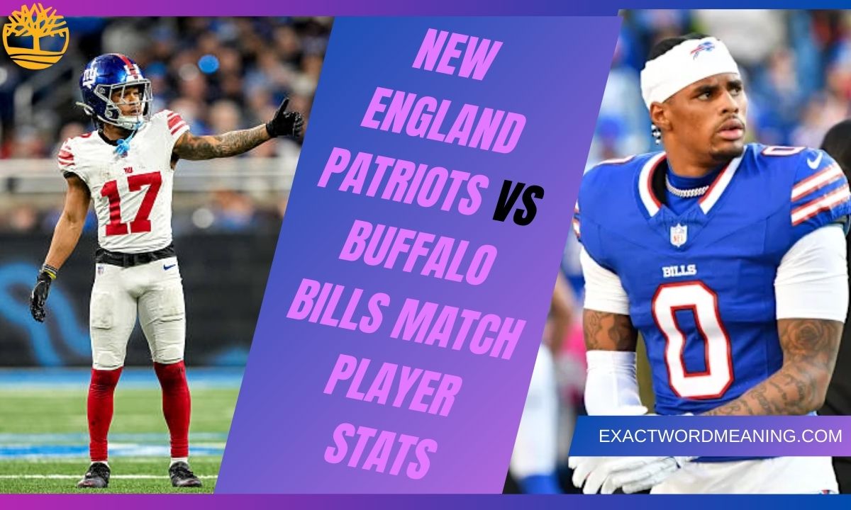 New England Patriots vs Buffalo Bills Match Player Stats