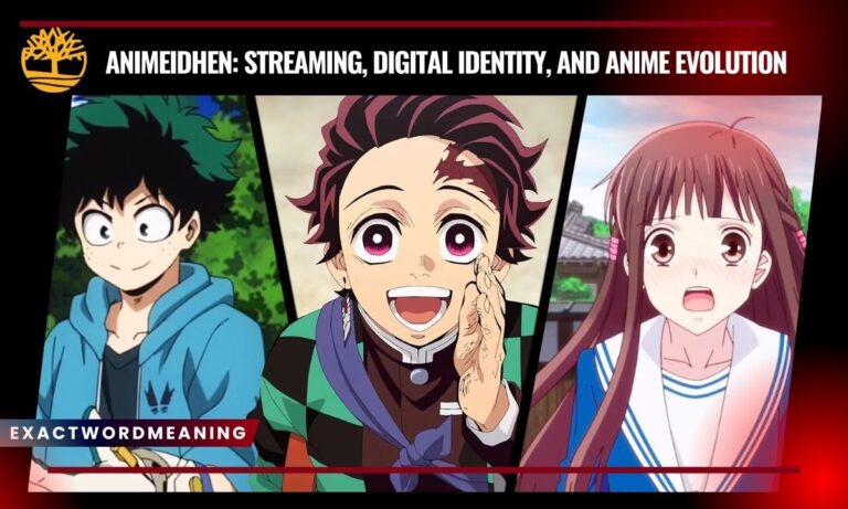 Animeidhen: Streaming, Digital Identity, and Anime Evolution