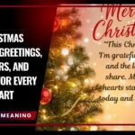 Christmas Meaning, Greetings, Prayers, and Wishes for Every Heart