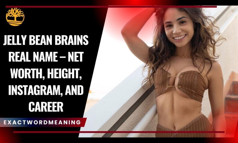 Jelly Bean Brains Real Name – Net Worth, Height, Instagram, and Career