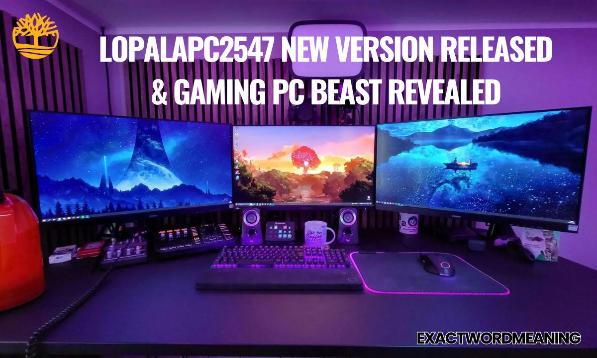 Lopalapc2547 New Version Released & Gaming PC Beast Revealed