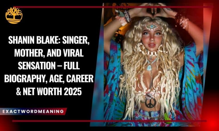 Shanin Blake: Singer, Mother, and Viral Sensation – Full Biography, Age, Career & Net Worth 2025