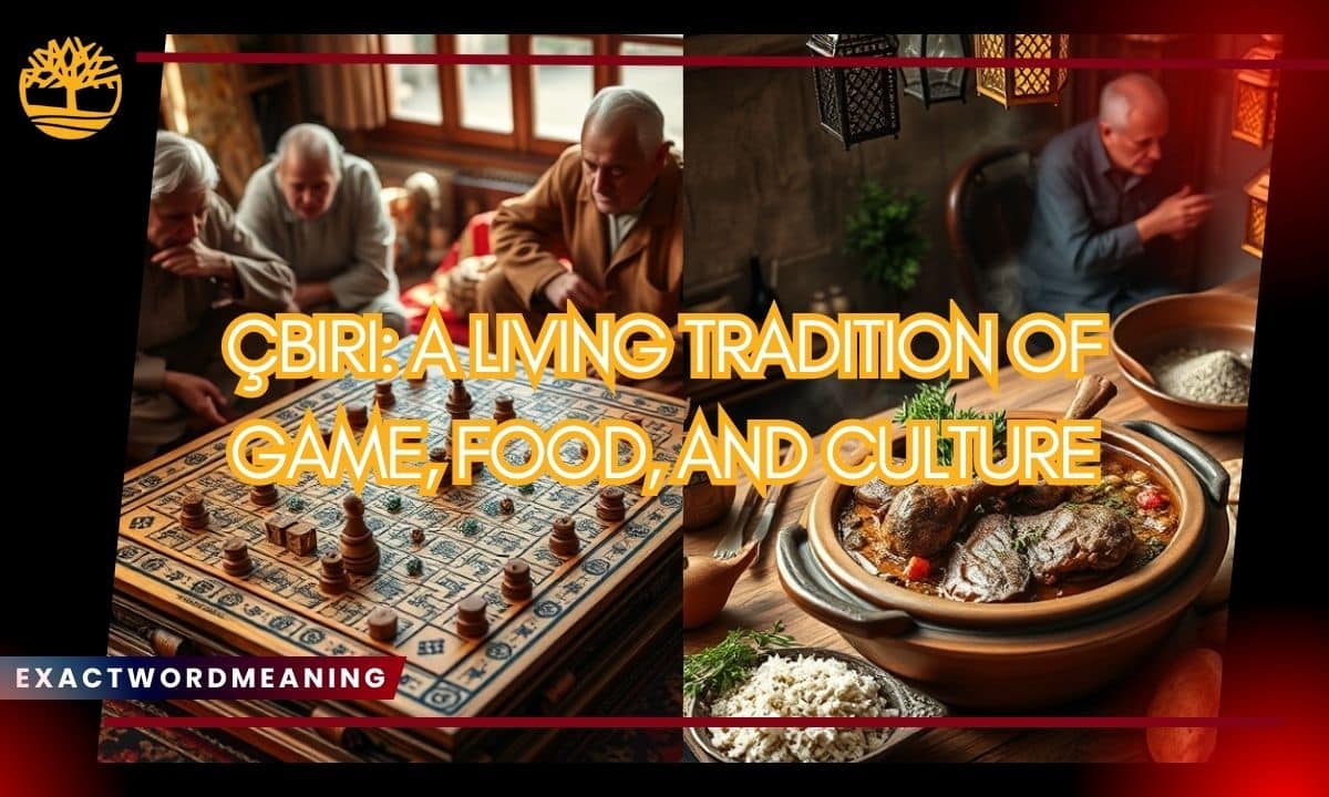 Çbiri: A Living Tradition of Game, Food, and Culture