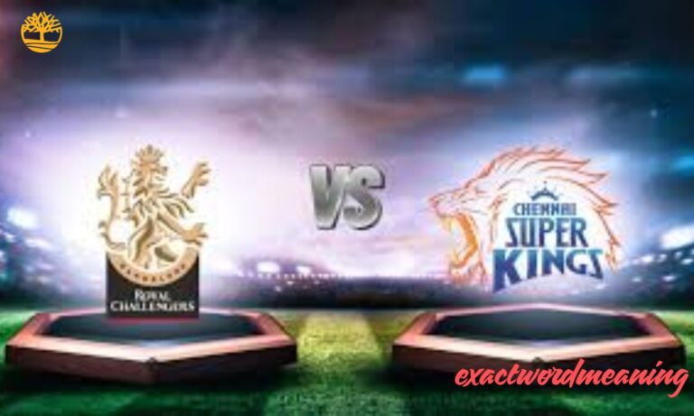 Chennai Super Kings vs Royal Challengers Bengaluru Timeline