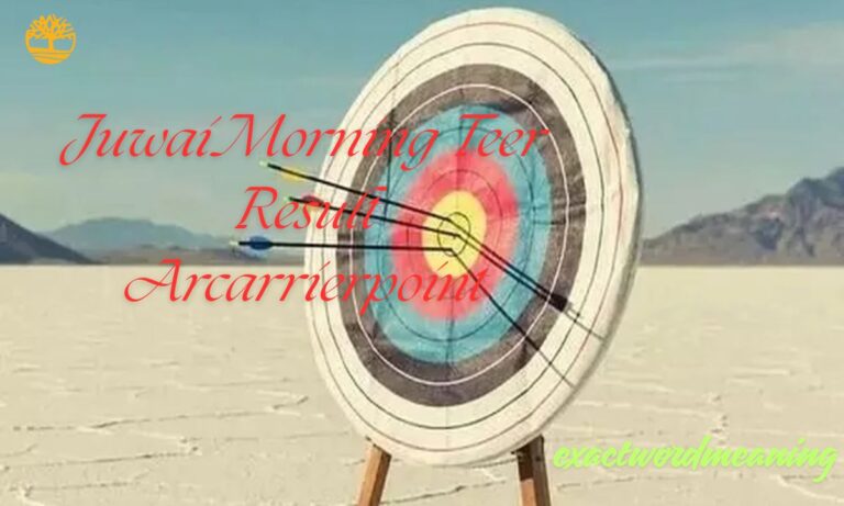 Juwai Morning Teer Result Arcarrierpoint: Complete Guide, Updates, and Expert Insights