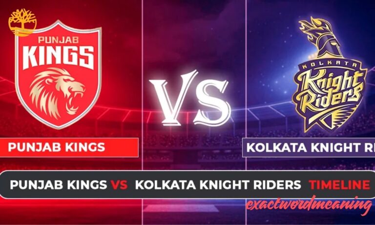 Kolkata Knight Riders vs Punjab Kings Timeline | Full Match History, Records & Stats