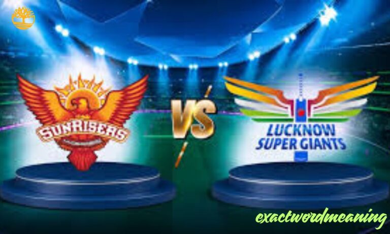 Lucknow Super Giants vs Sunrisers Hyderabad Timeline