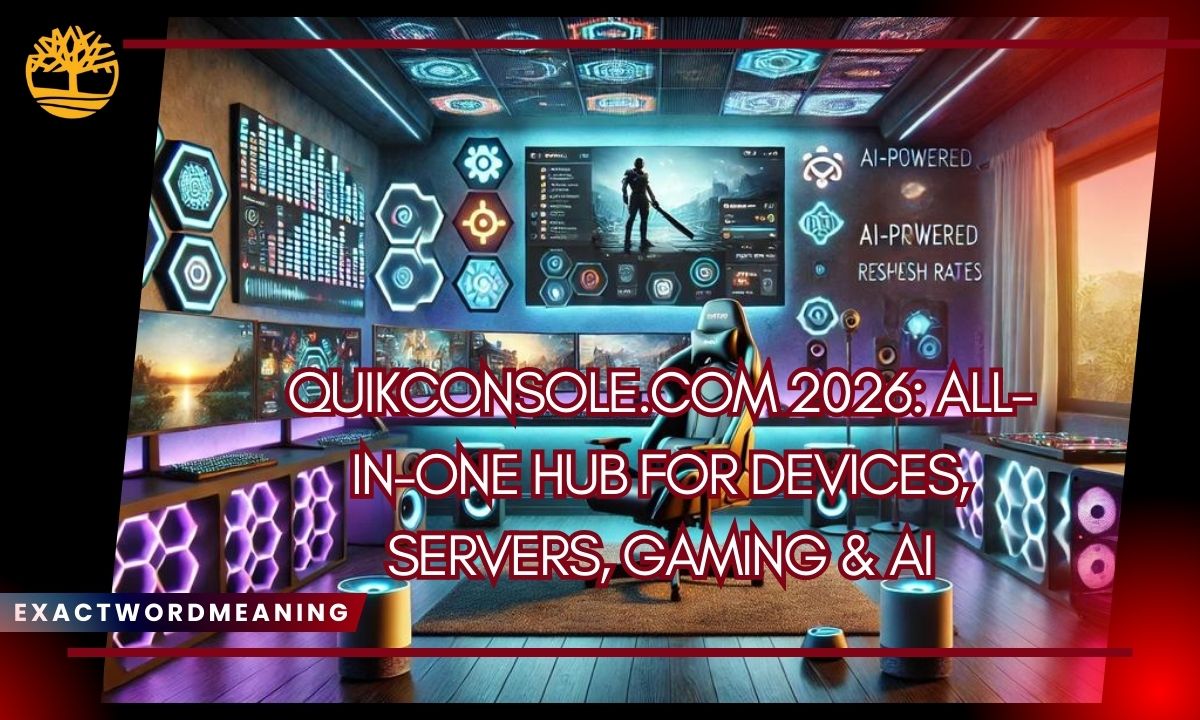 QuikConsole.com 2026: All-in-One Hub for Devices, Servers, Gaming & AI