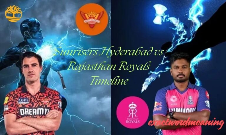Sunrisers Hyderabad vs Rajasthan Royals Timeline A Complete IPL Rivalry History with Analysis (2)