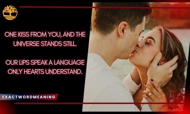 Undulating Kiss Captions: Romantic, Cute & Trendy Ideas